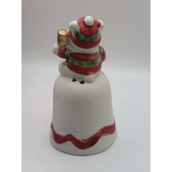 Vintage Christmas Around the World Snow Bear Bell. House of Lloyd. original  box - Picture 5 of 8